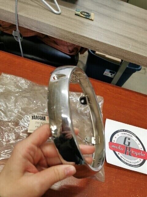 NOS Yamaha TX650 XS1 XS2 HEAD LAMP RIM 256-84315-60-00 Y130