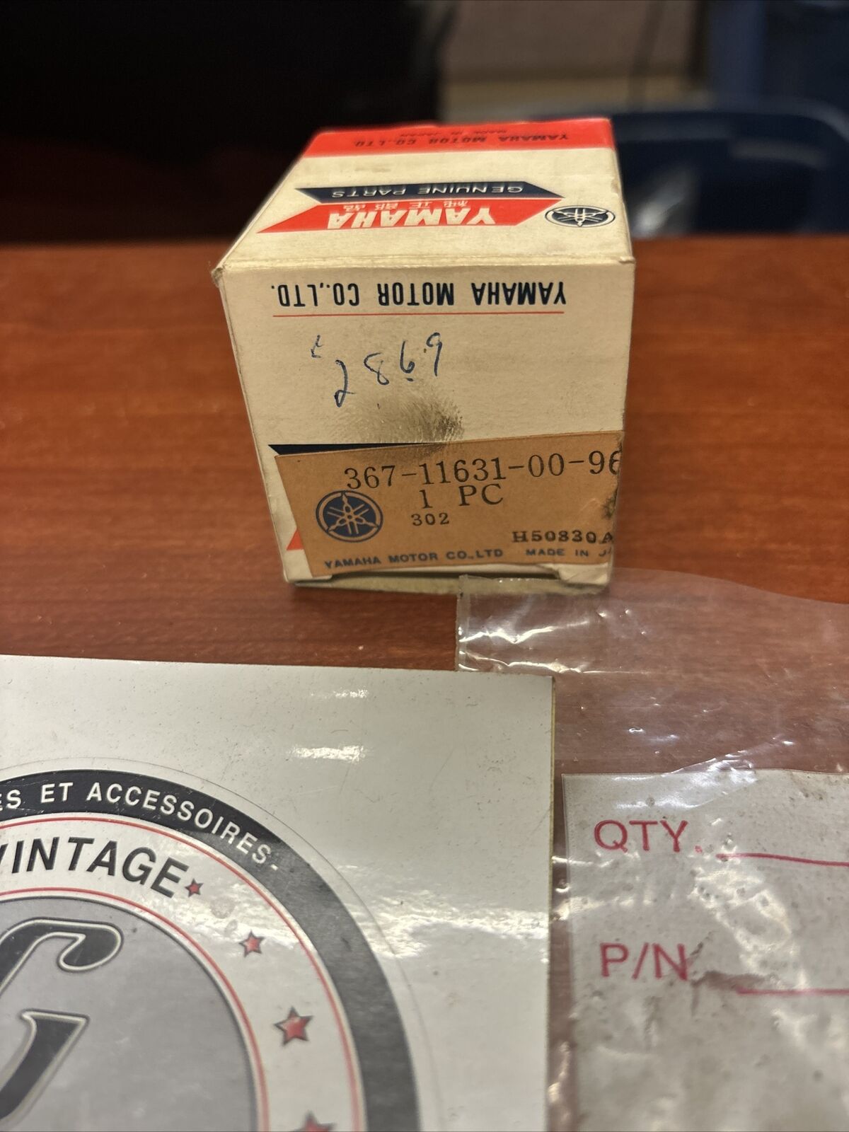 NOS Yamaha MX80 TY80 PISTON STD 367-11631-00-96 SUB 367-11631-11-96 Y175