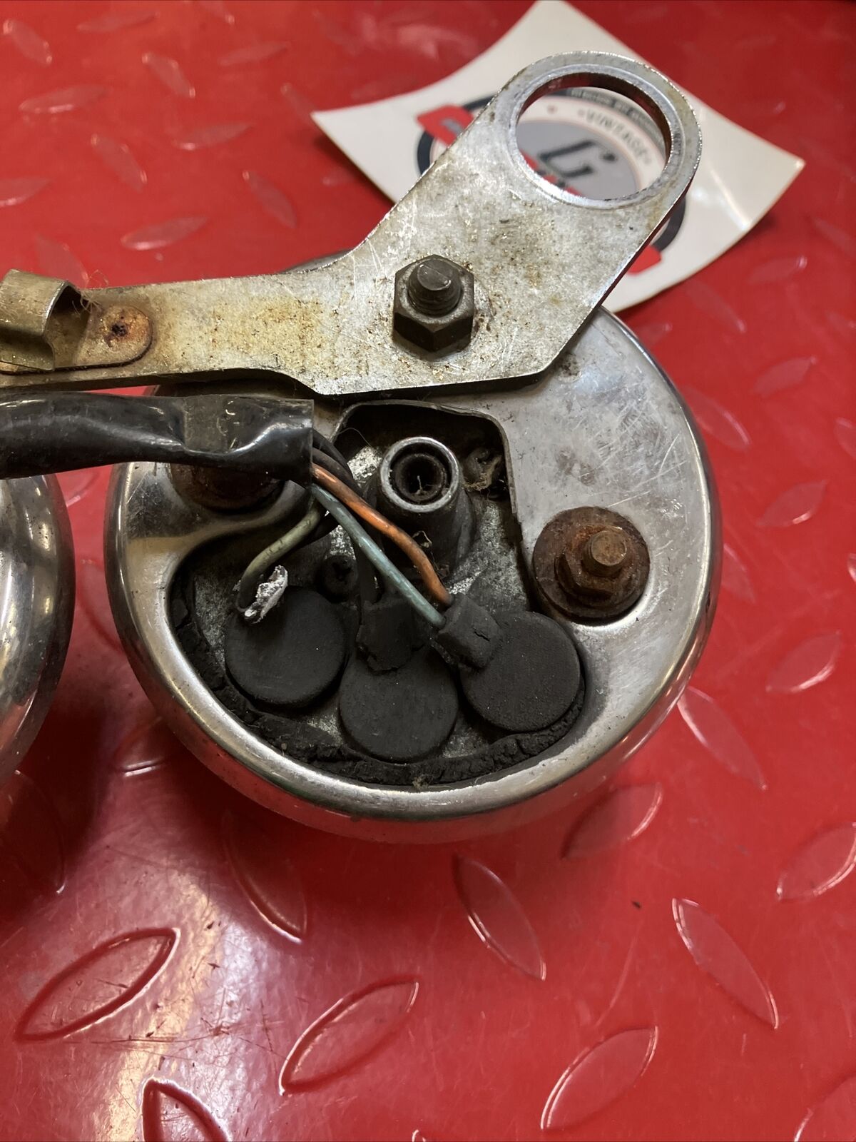 Honda SL350 tachometer tach meter bracket T