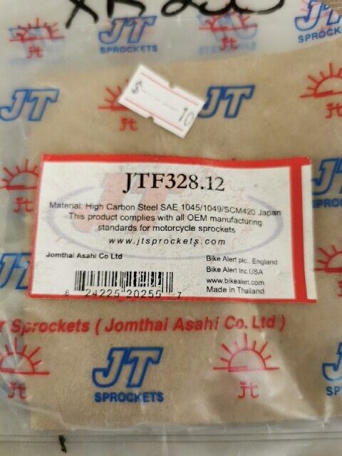 NOS JT HONDA XL200R XR200R XR250R TLR200  Steel Front Sprocket 12T JTF328.12 J57