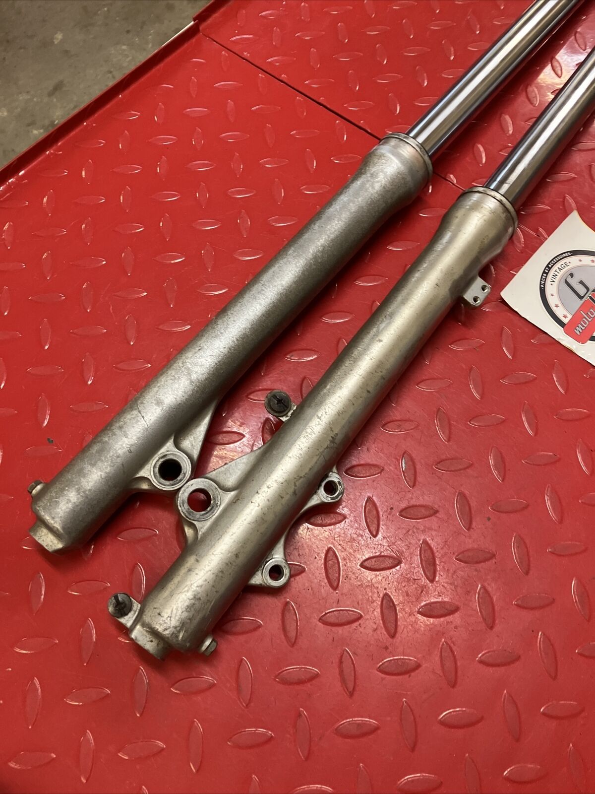 Yamaha DT200 1984 front fork suspension damper suspension