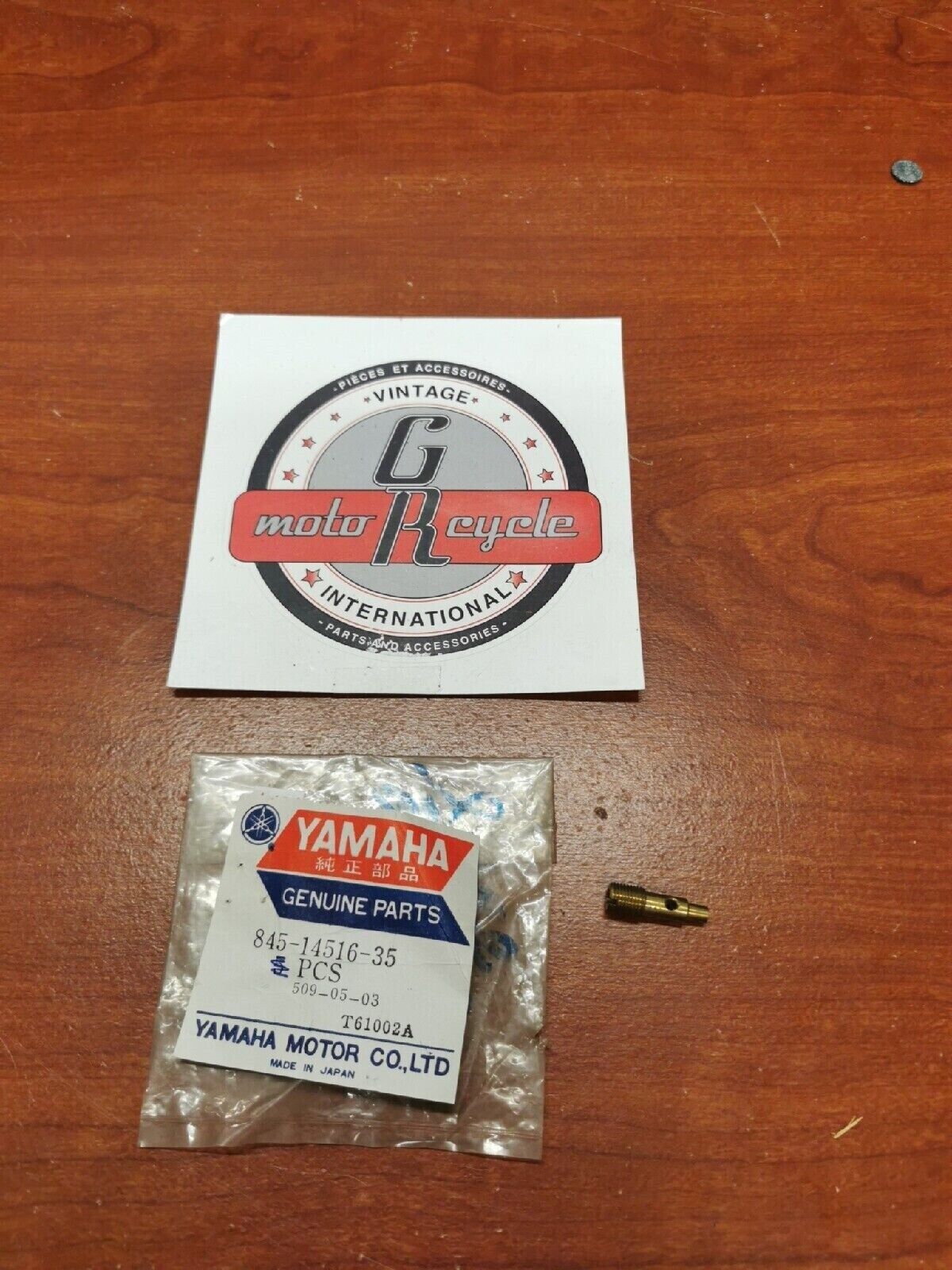 NOS Yamaha GS340 GP292 MAIN JET #135 845-14516-35-00 Y68