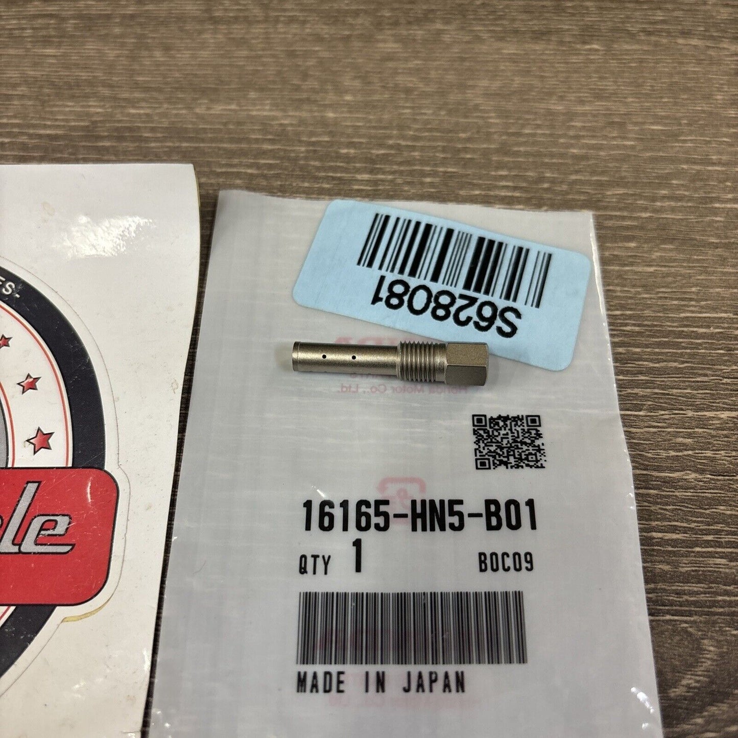 NOS Honda 2001 TRX350FM TRX350TM NEEDLE JET HOLDER 16165-HN5-B01 H158