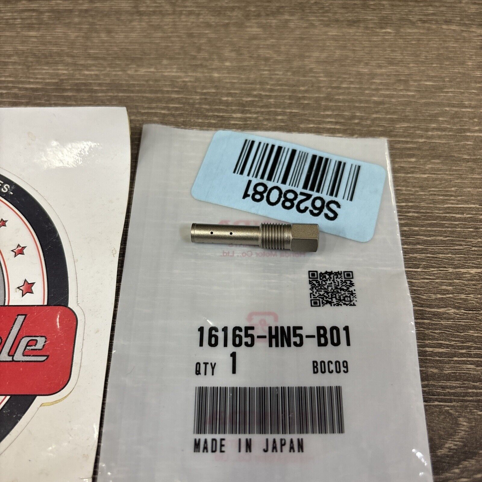 NOS Honda 2001 TRX350FM TRX350TM NEEDLE JET HOLDER 16165-HN5-B01 H158
