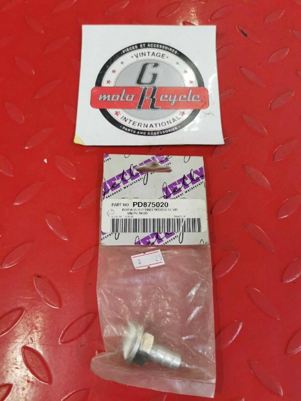 NOS JETLYNE    BYPASS FITTING 90 DEGREE  PD875020  J11