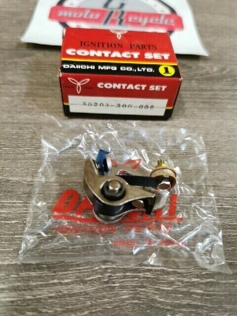 NOS DAIICHI HONDA CB550 CB750 1976 - 1978 CONTACT POINTS 30203-300-005 J60