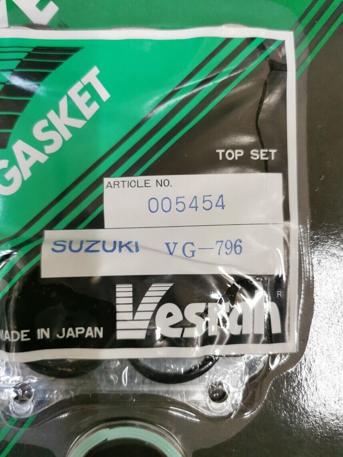 NOS VESRAH SUZUKI DR100D DR100E DR100G H J K 1990 COMPLETE GASKET SET VG-796 J28