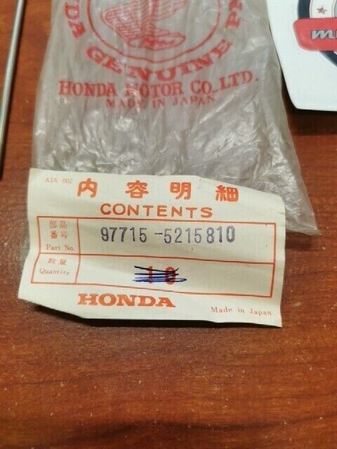 NOS Honda CB350F G K2 K3 SPOKE B (9X159) 97715-5215810 H99