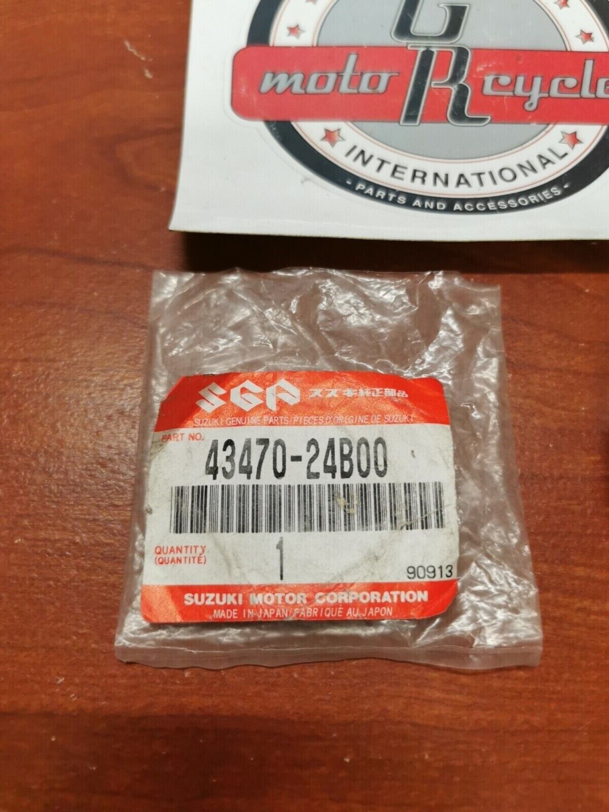 NOS Suzuki LS650 FOOTREST WASHER 43470-24B00 S20