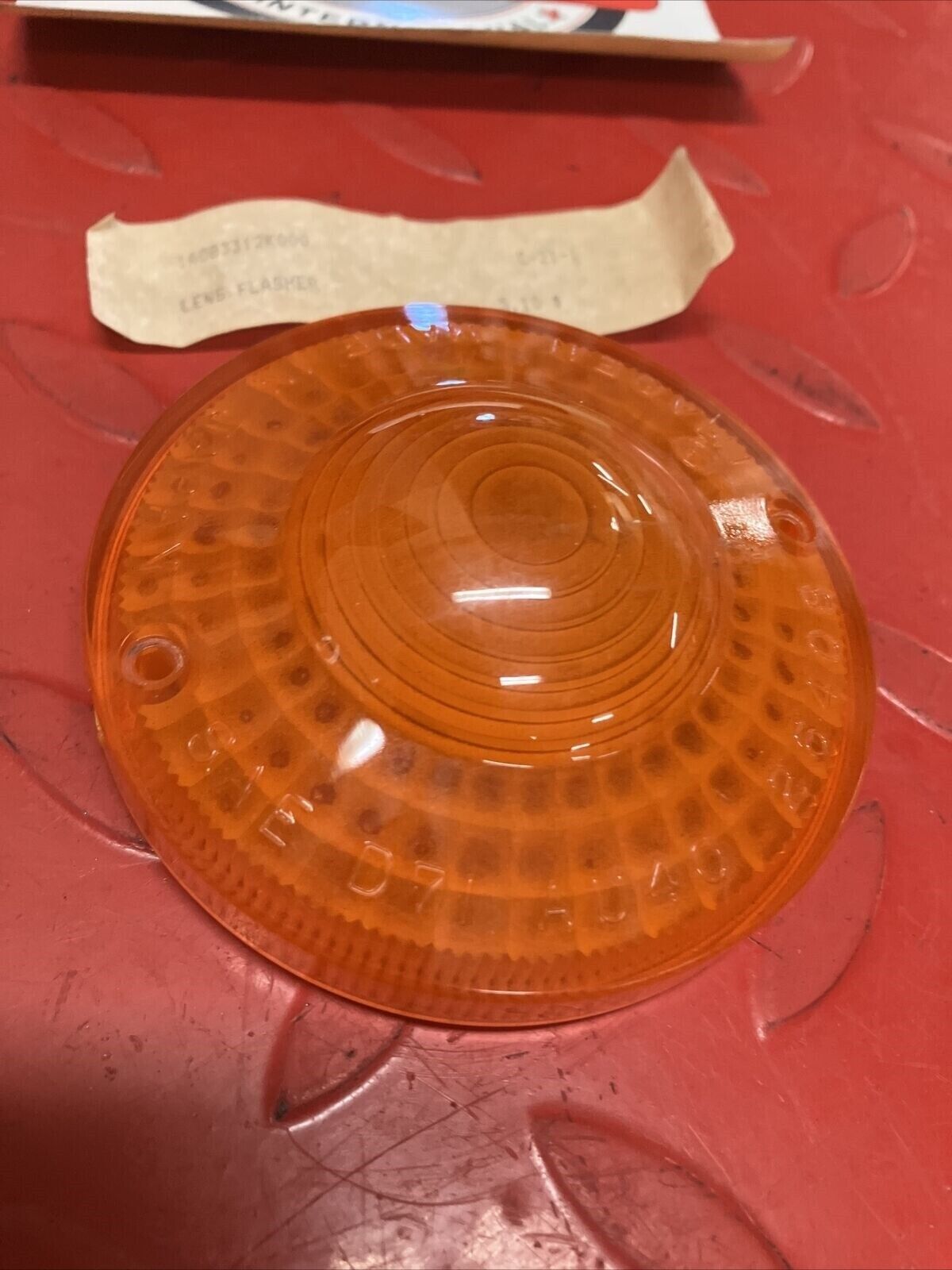NOS YAMAHA TURN SIGNAL FLASHER LENS 1A0-83312-K0-00 SUB BY 341-83312-70-00 Y60
