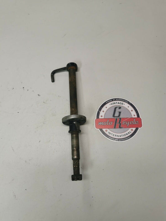 Suzuki PE175 1982 front wheel axle bolt 1983 1984