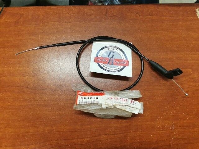 NOS Honda 1981 CR125R THROTTLE CABLE 17910-KA3-000 H78
