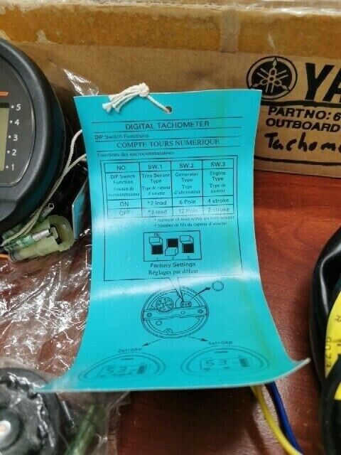 NOS Yamaha LEAD WIRE & DIGITAL TACHO 6YR-W0035-82 6Y5-2818R-32 6H5-83553-12 Y105