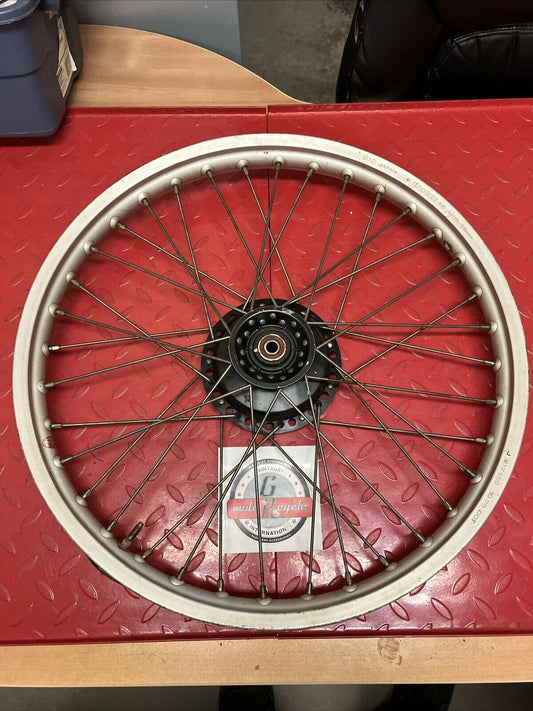 Kawasaki KX125 1980 front wheel hub rim