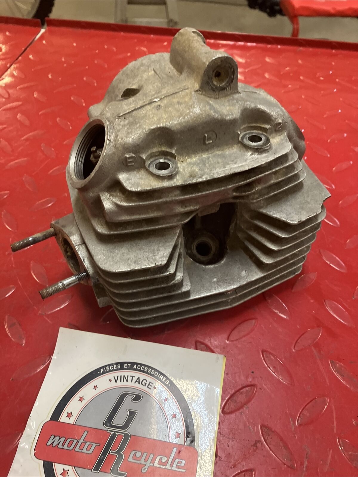 Honda TL125 1975 cylinder head 1974 1976
