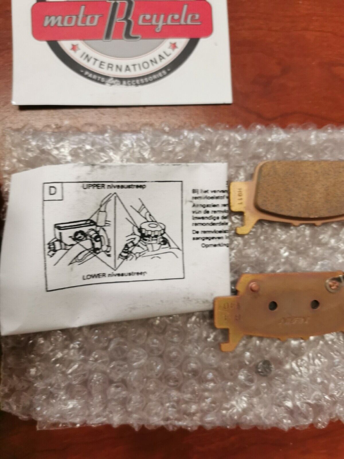 NOS Honda PIONEER 1000 REAR LEFT BRAKE PAD SET 06431-HL4-A01 H35