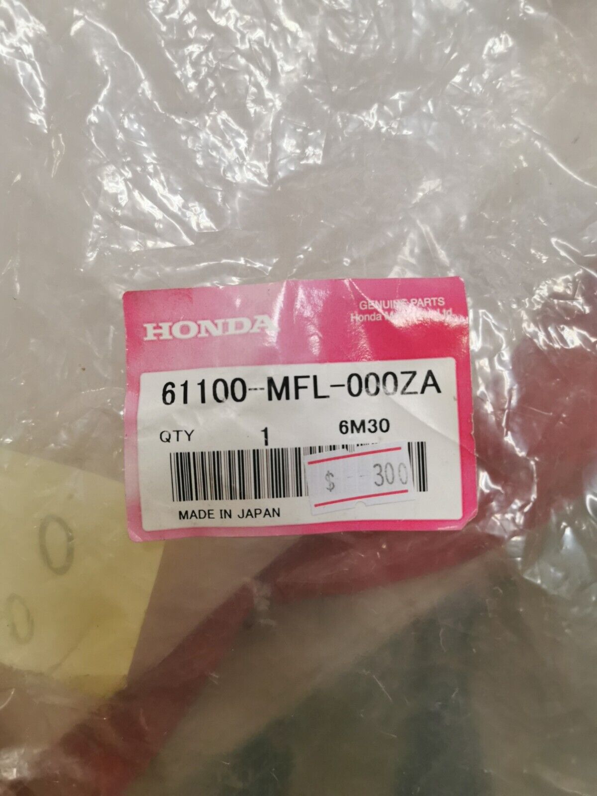 NOS Honda 2009 2012 CBR1000R FRONT FENDER PEARL WHITE 61100-MFL-000ZA HB1