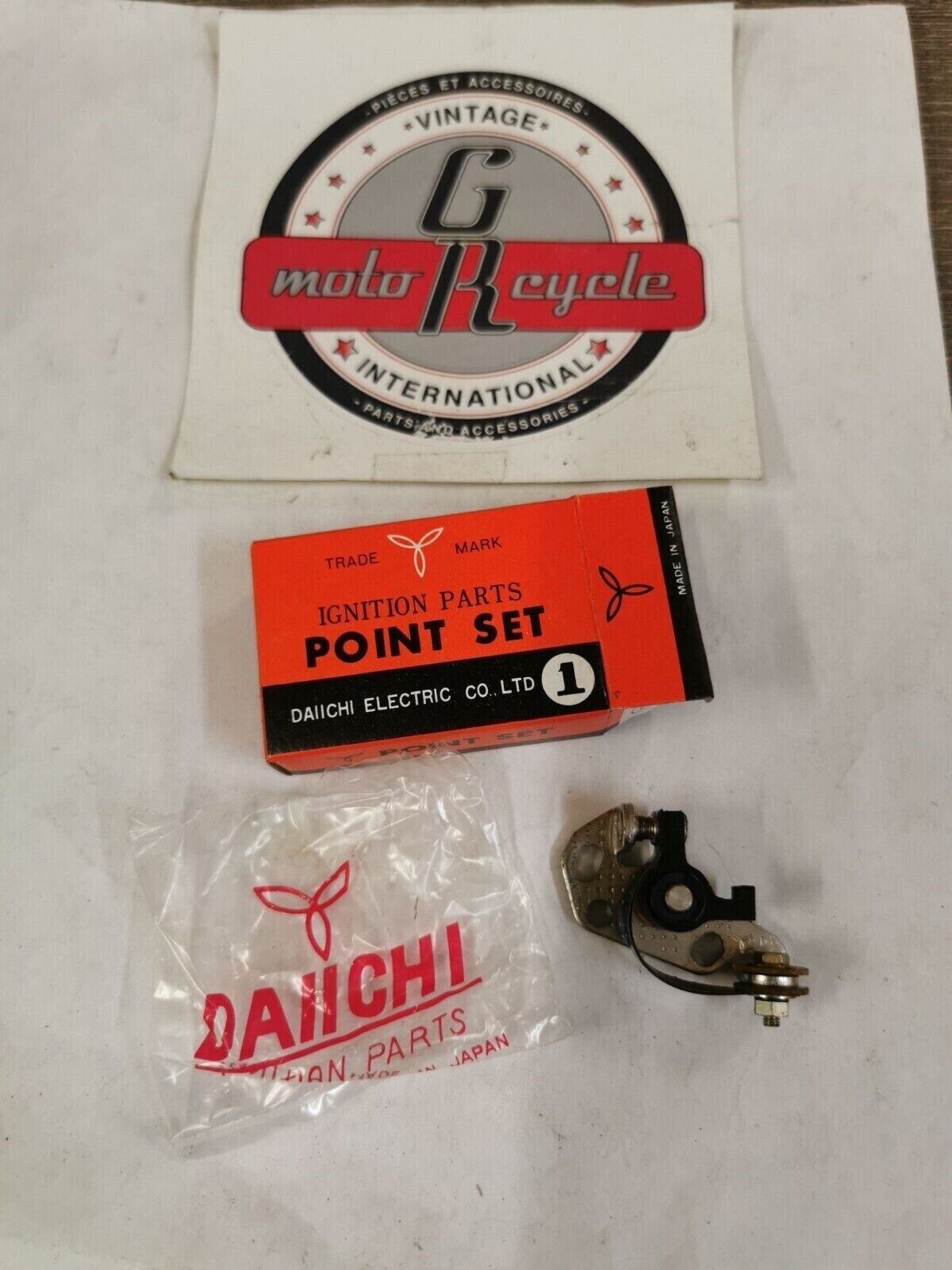 NOS DAIICHI HONDA CA77 CA72 POINTS SET KOKUSAN DENKI DP-130 J39