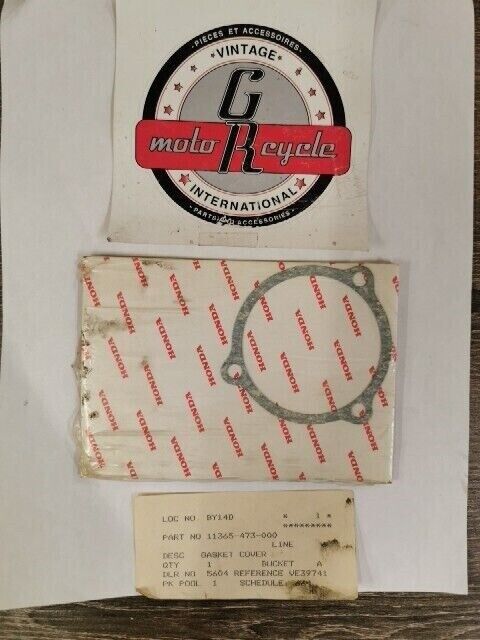 NOS HONDA CB250RSZ FT500 1982 GASKET COVER 11365-473-000 H100