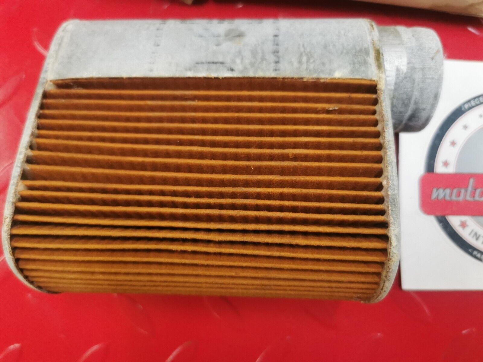 NOS YAMAHA L5 1970 CASE  AIR CLEANER 1  Y13