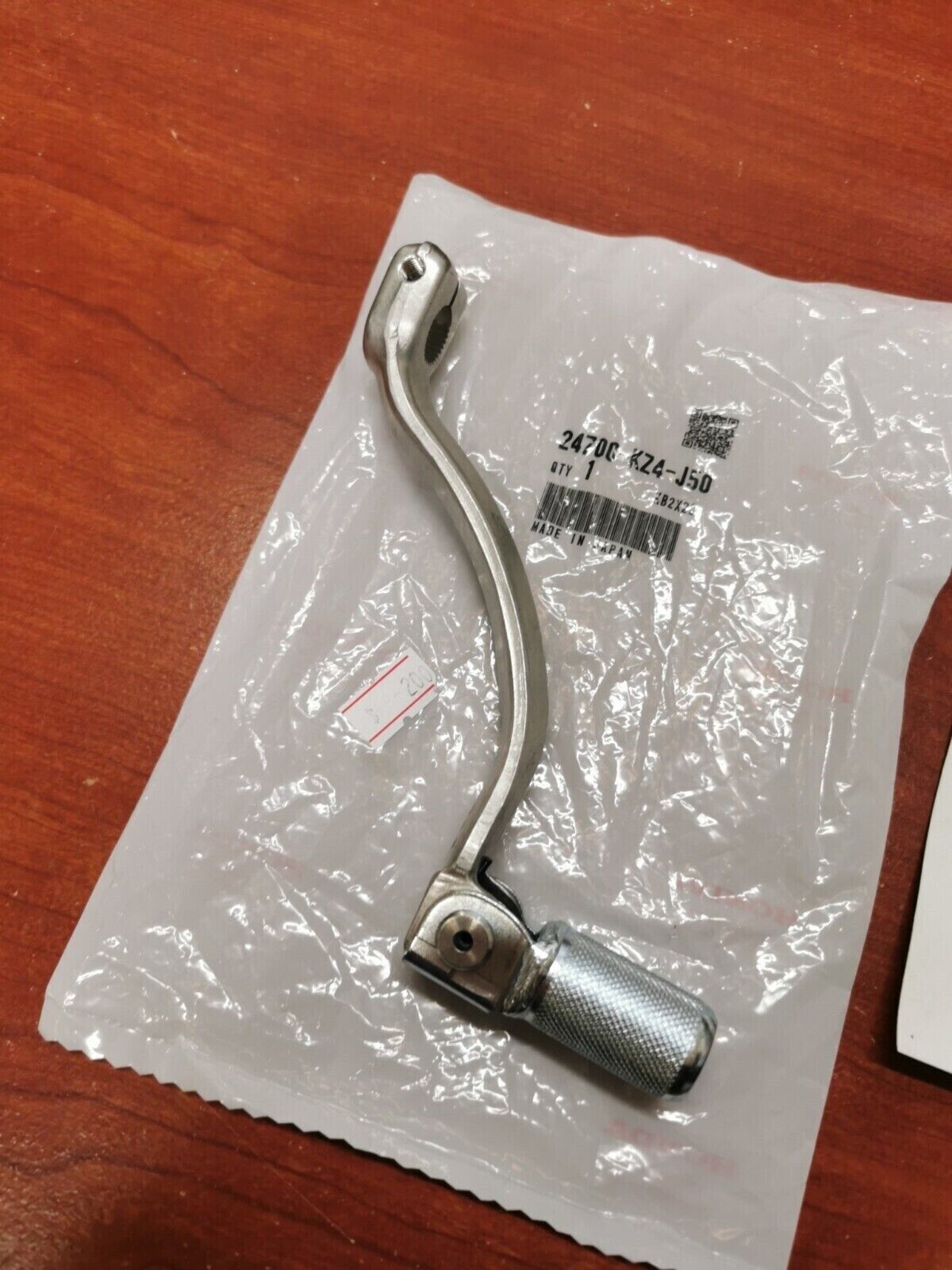 NOS Honda 1987 - 2003 CR125R GEAR SHIFT LEVER PEDAL 24700-KZ4-J50 H63