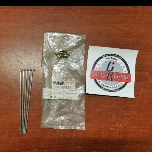 NOS Yamaha MJ5OJ REAR SPOKE KIT INCOMPLETE 4J2-25304-00-00 Y140
