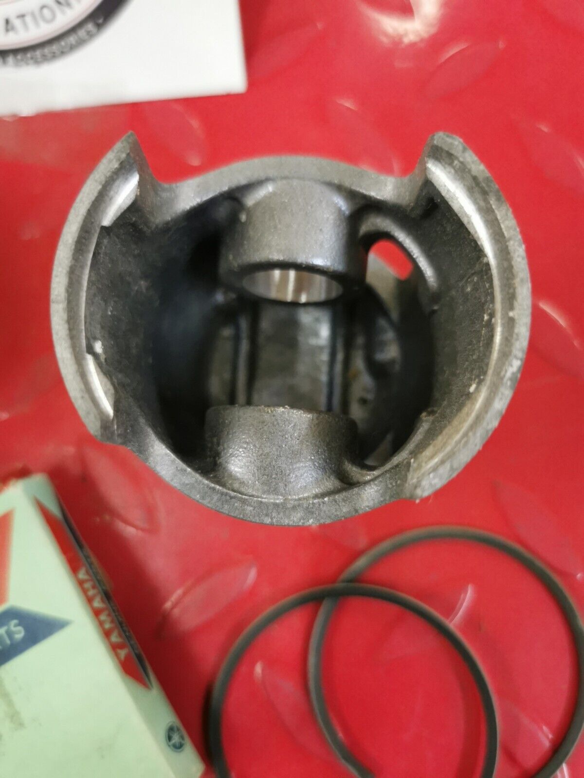 NOS YAMAHA SL338 1969 - 1973   Piston O/S .25  AND RING SET  806-11635-00 Y50