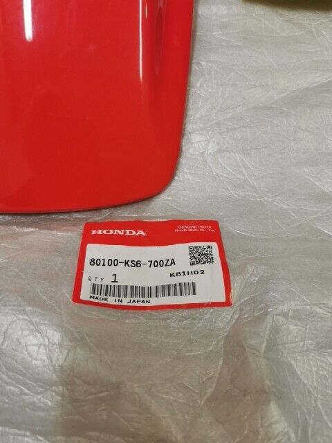 NOS Honda CR125R CR250R REAR FENDER *R-119* 80100-KS6-700ZA SUB 80100-KS6-000ZA