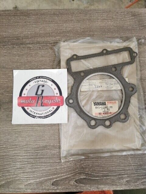NOS YAMAHA XT550K XT550 1982 1983 GASKET CYLINDER HEAD 1 5Y1-11181-00-00 Y186