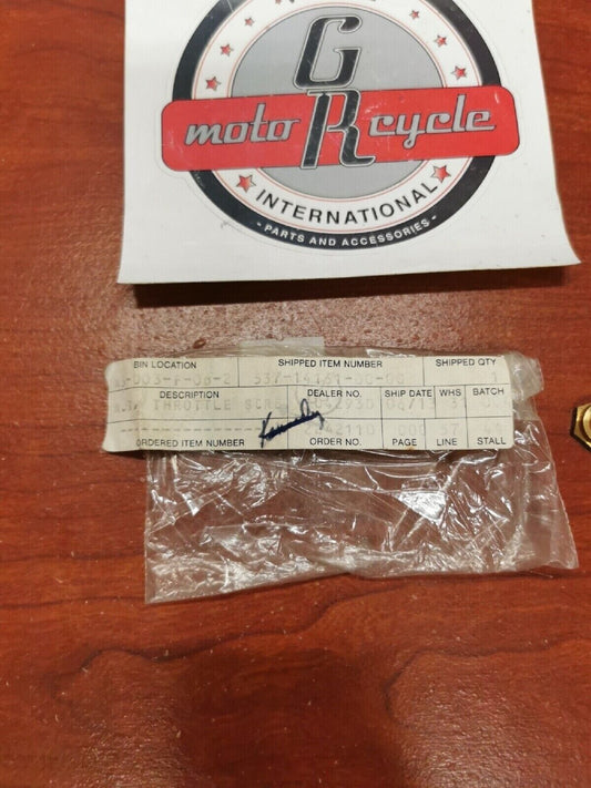 NOS Yamaha YZ100 IT125 CABLE ADJUSTING NUT 537-14161-00-00 Y71