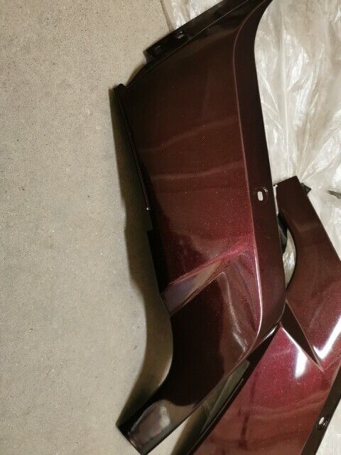 NOS Yamaha XC200 SIDE COVER FENDER OVER KIT 25G-21555-00-MX & 25G-21551-00-MX