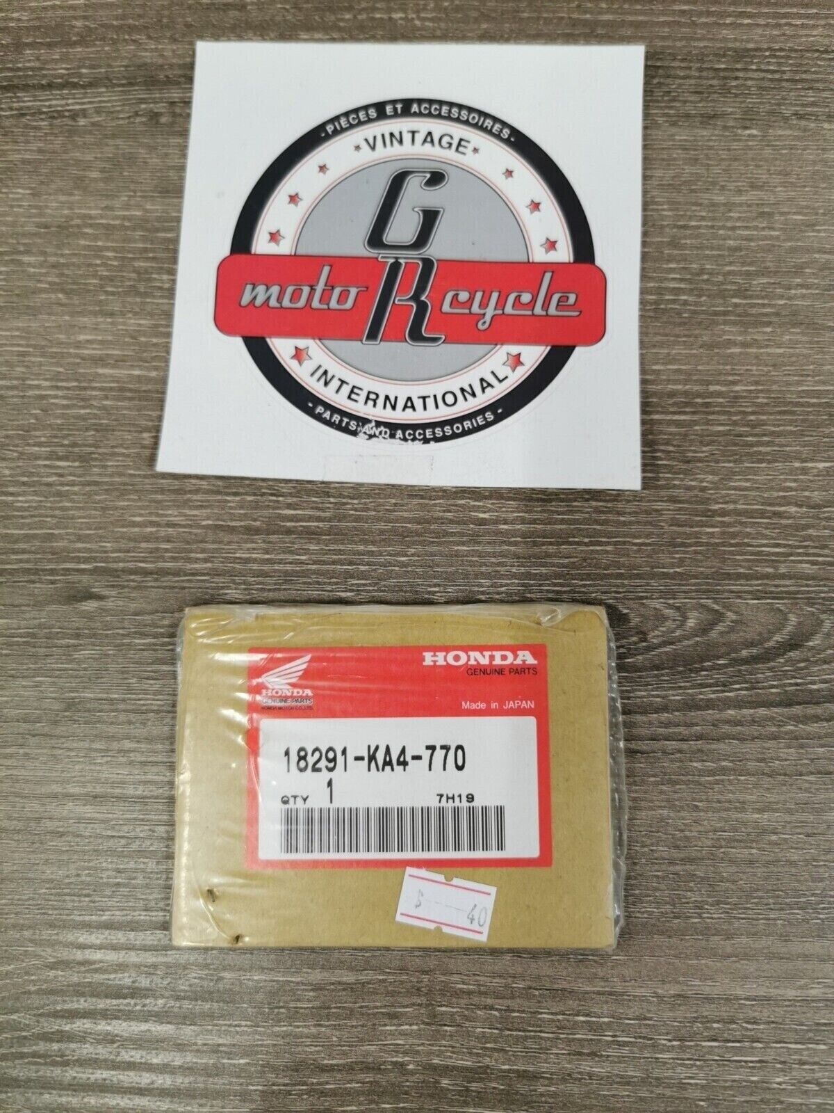 NOS HONDA CR250R 1985 GASKET EX  MANIFOLD 18291-KA4-770 H49