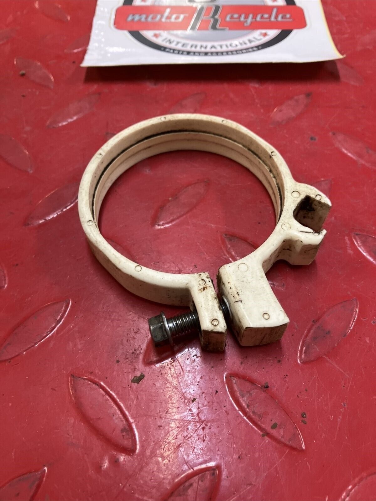 Suzuki RM125 1993 Front fork protector guard guide holder bracket