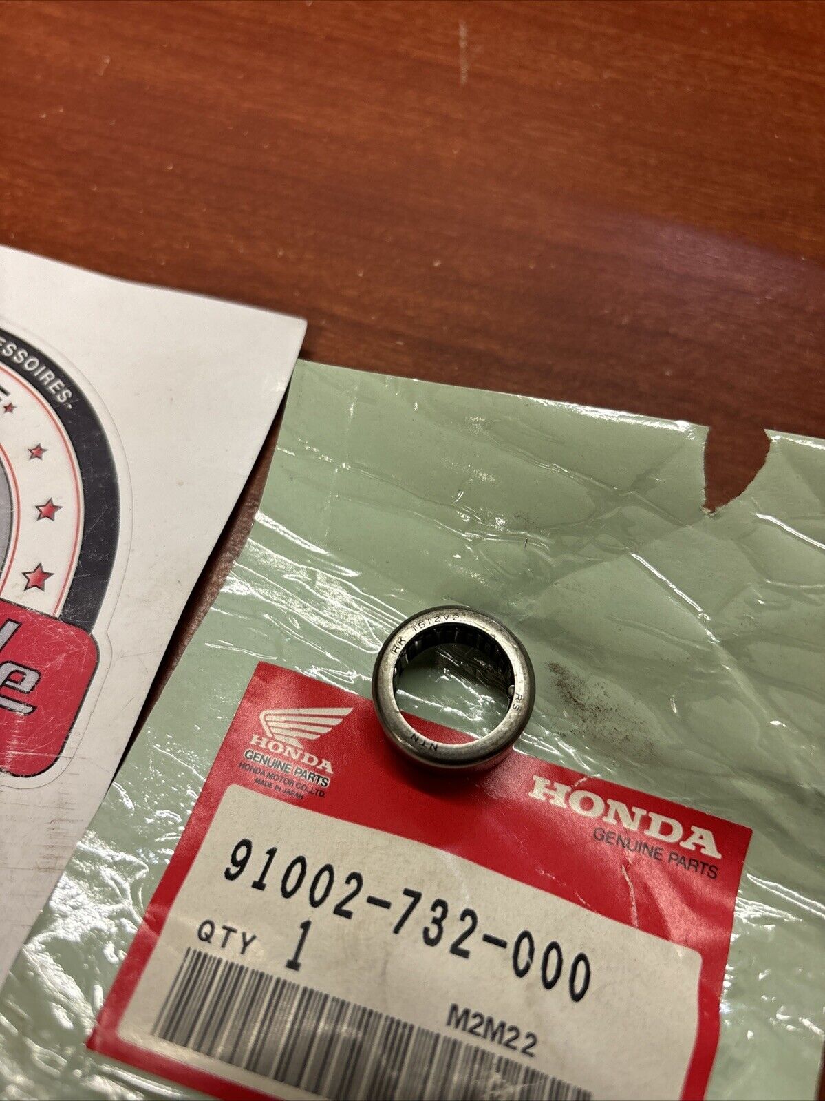 NOS Honda HS50 HS55 HS70 HS80 NEEDLE BEARING 15MM 91002-732-000 H155
