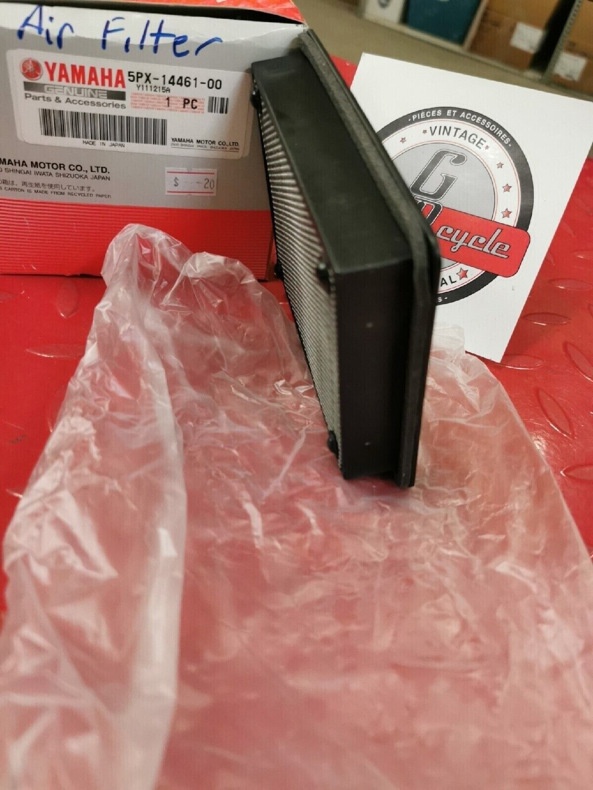 NOS YAMAHA XV1700  2002 - 2009  AIR FILTER    5PX-14461-00-00   Y50