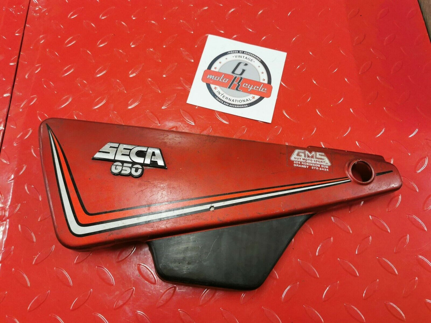 Yamaha Seca 650 XJ650 1981 left side cover panel fairing  2
