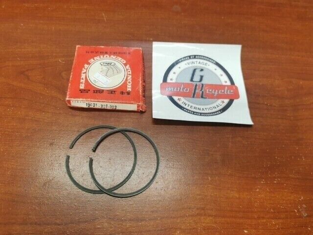 NOS Honda CR250M MR250 PISTON RING SET OS 0.50 13031-381-003 H78
