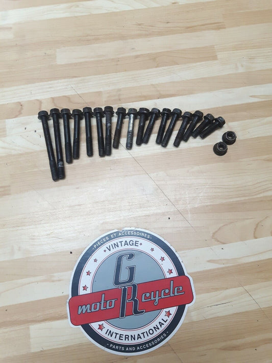 Honda XL250R 1984 left and right crankcase bolt flange nut hardware