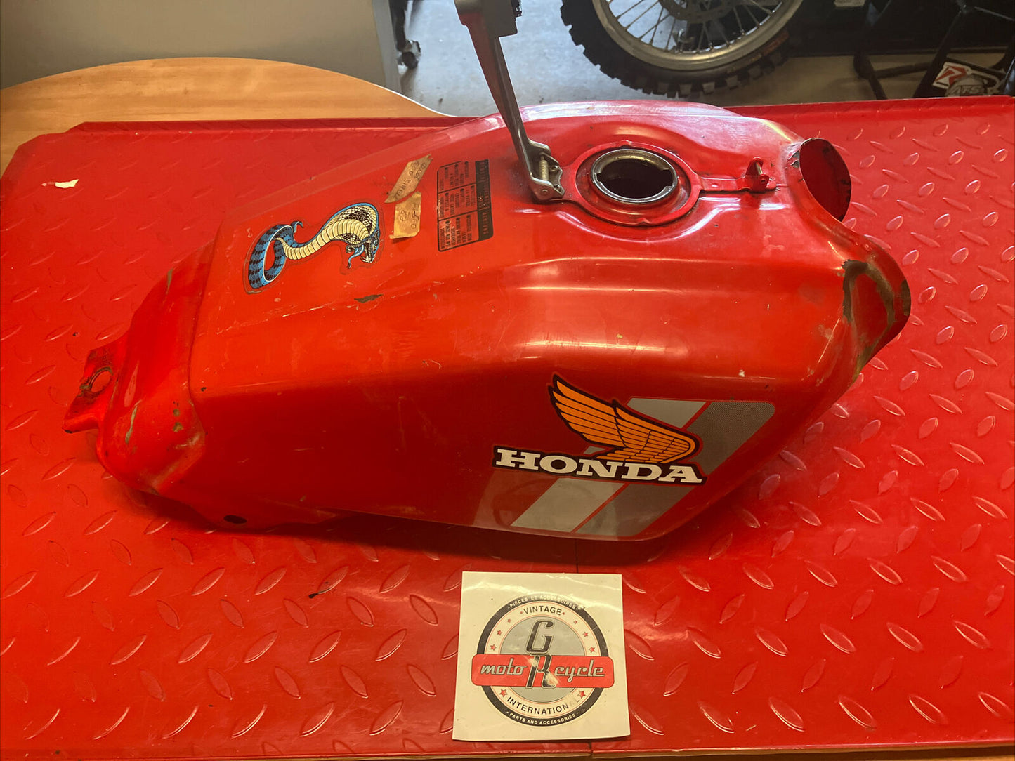 Honda FT500 1982 ascot 500 Fuel tank gas petrol reservoir