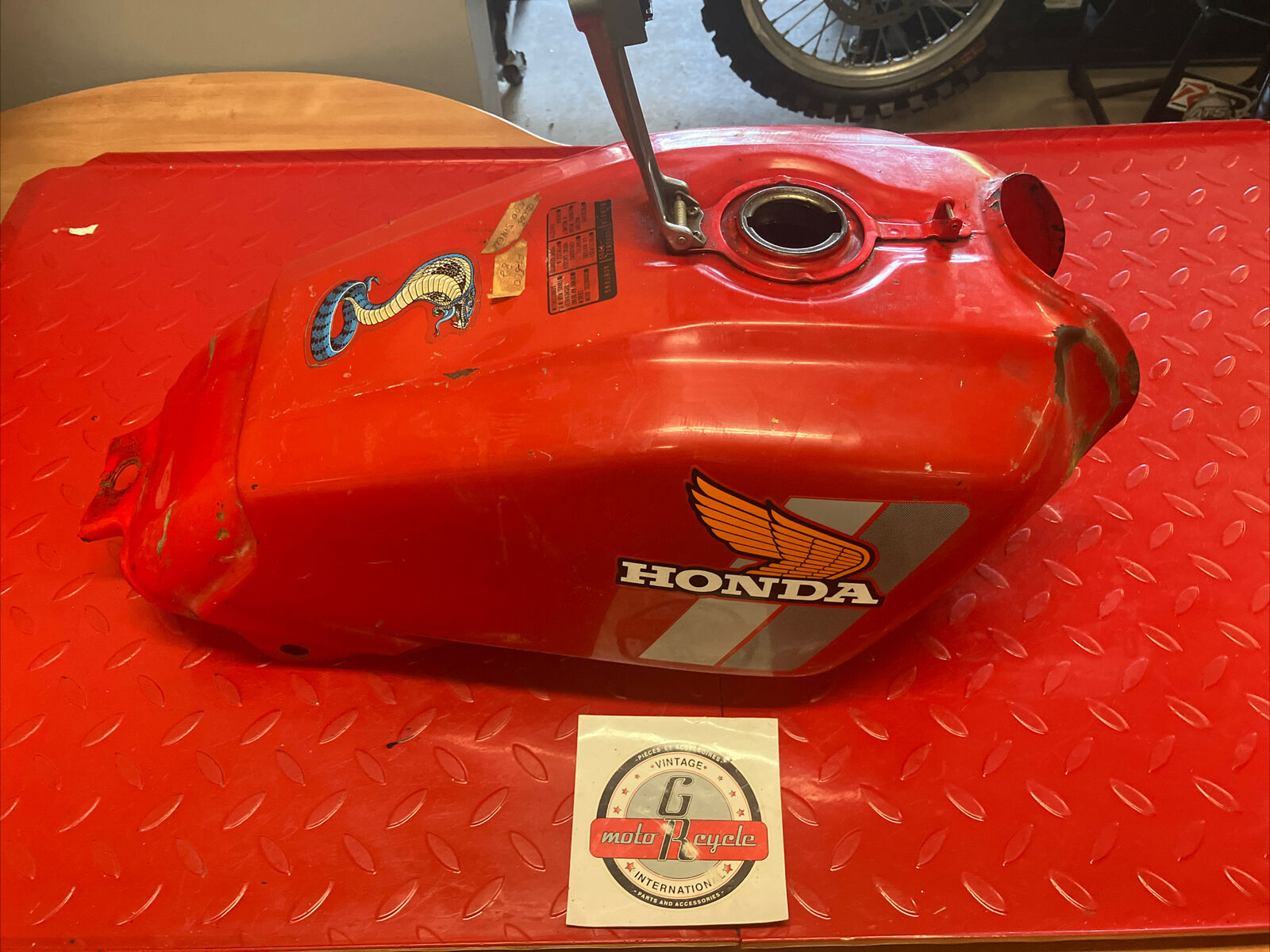 Honda FT500 1982 ascot 500 Fuel tank gas petrol reservoir
