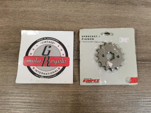 NOS KIMPEX CT110 TT225 TTR225 XT125 XT200 Front Drive Sprocket 15T 003745 J57