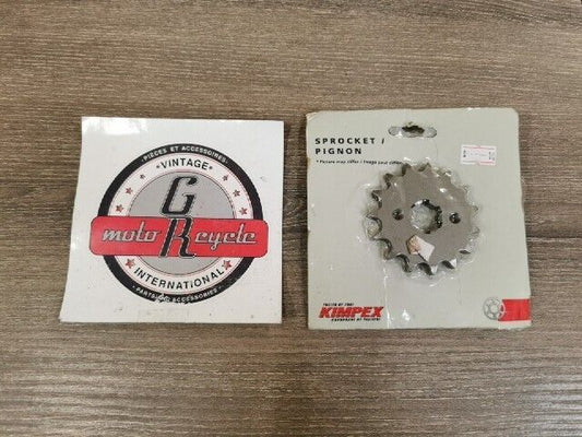 NOS KIMPEX CT110 TT225 TTR225 XT125 XT200 Front Drive Sprocket 15T 003745 J57