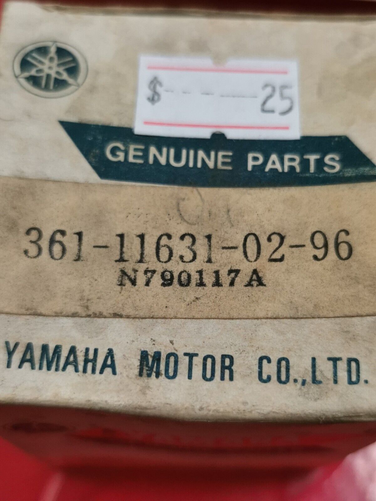 NOS YAMAHA RD250 PISTON STD 361-11631-02-96 SUPERCEDED 361-11631-03-96 Y33