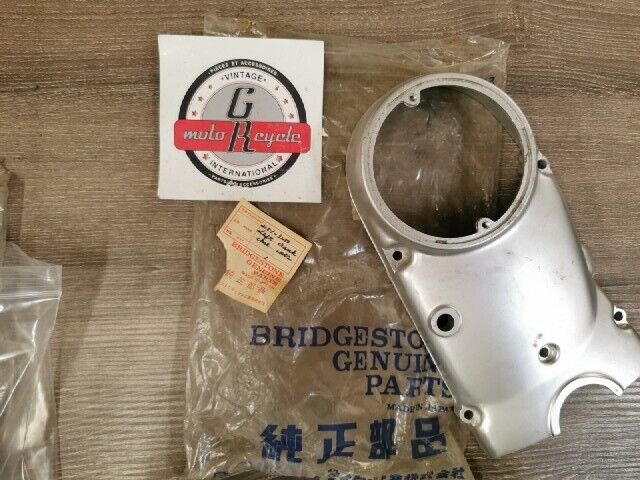 NOS BRIDGESTONE LEFT CRANKCASE STATOR COVER 2151-3200 B1
