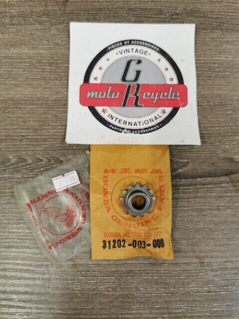 NOS HONDA C102 C50 C70 1970 - 1972 CD105 SPROCKET 13T 31202-003-006 H77