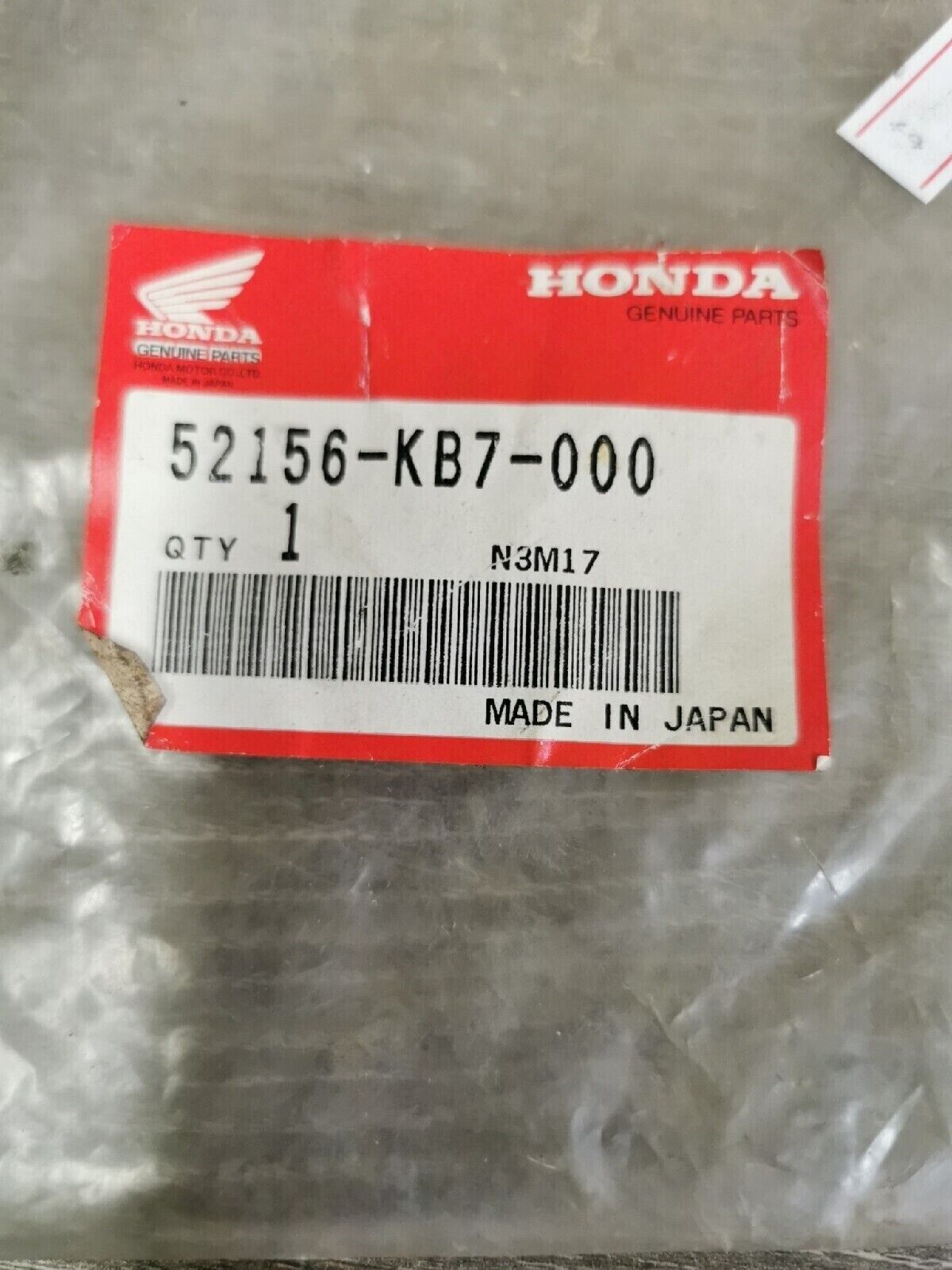 NOS HONDA XL600R NX125 XL500R 1982 - 1990 XL350R CHAIN GUARD 52156-KB7-000 H45
