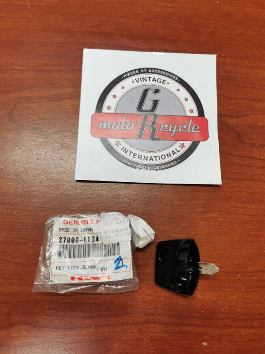 NOS Kawasaki KVF750 KSF450 KVF650 BLANK KEY LOCK 27008-1134 K25