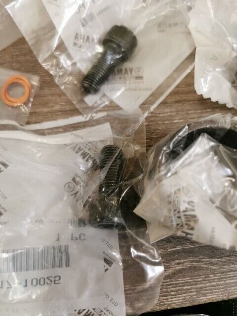 NOS YAMAHA ROAD STAR XV1600 XV1700 MUFFLER STAY KIT 90891-20094-00 Y113