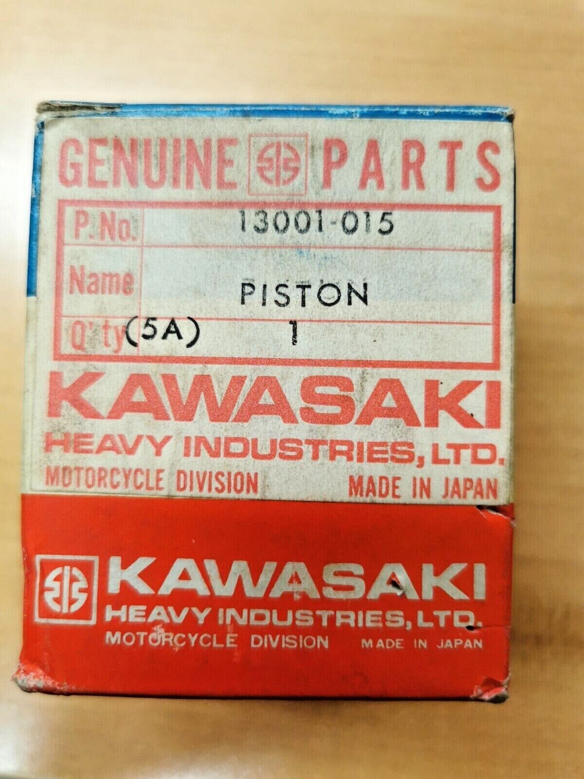 NOS KAWASAKI  G3SS G3TR 1969 - 1974 PISTON STD 13001-015  K6