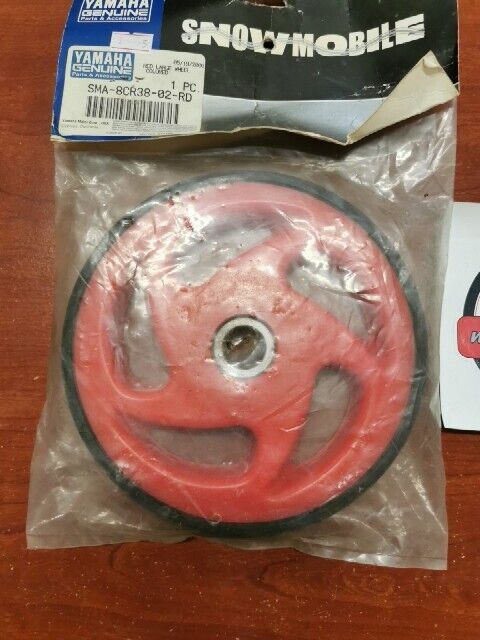 NOS Yamaha RED LARGE WHEEL SMA-8CR38-02-RD Y110